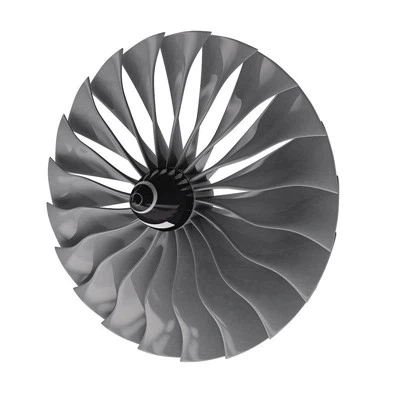 Palas de turbina de motor de avión