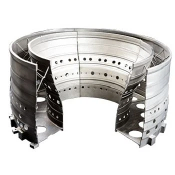 Carcasa de turbina de aleación de níquel para motor de avión