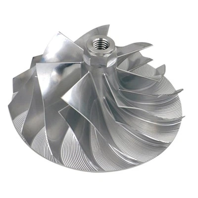 Rueda de turbina de vapor de aleación de titanio